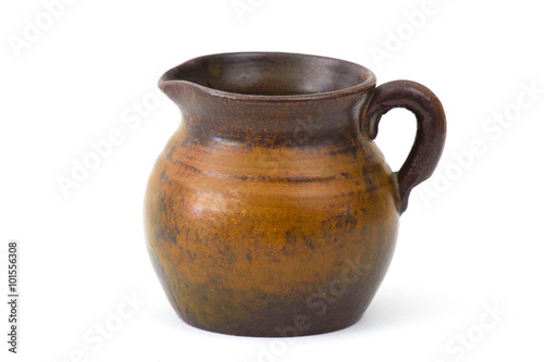 Clay pot, old ceramic vase © Mira Drozdowski