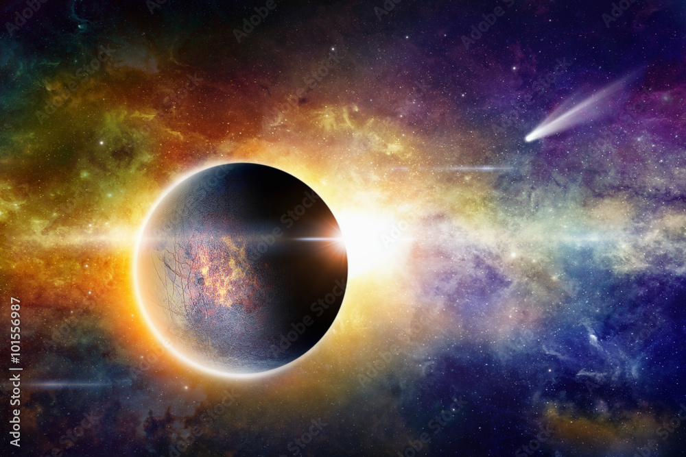 Fototapeta premium Space background