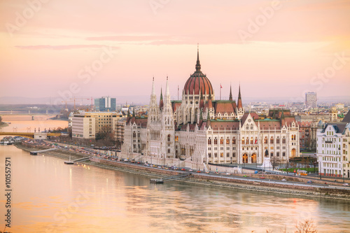 Parliament building in Budapest, Hungary © andreykr