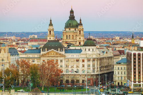 Obraz na płótnie St Stephen (St Istvan) Basilica in Budapest w salonie