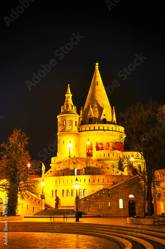 Fisherman bastion in Budapest, Hungary