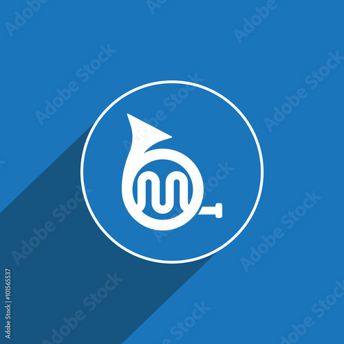 French horn icon