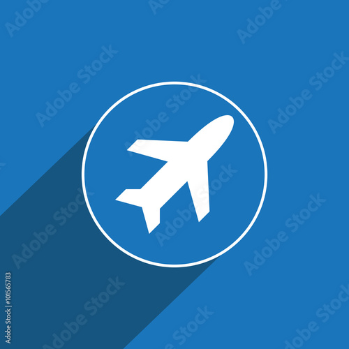 Fototapeta Naklejka Na Ścianę i Meble -  Airplane icon
