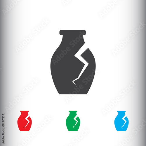archaeological vase icon