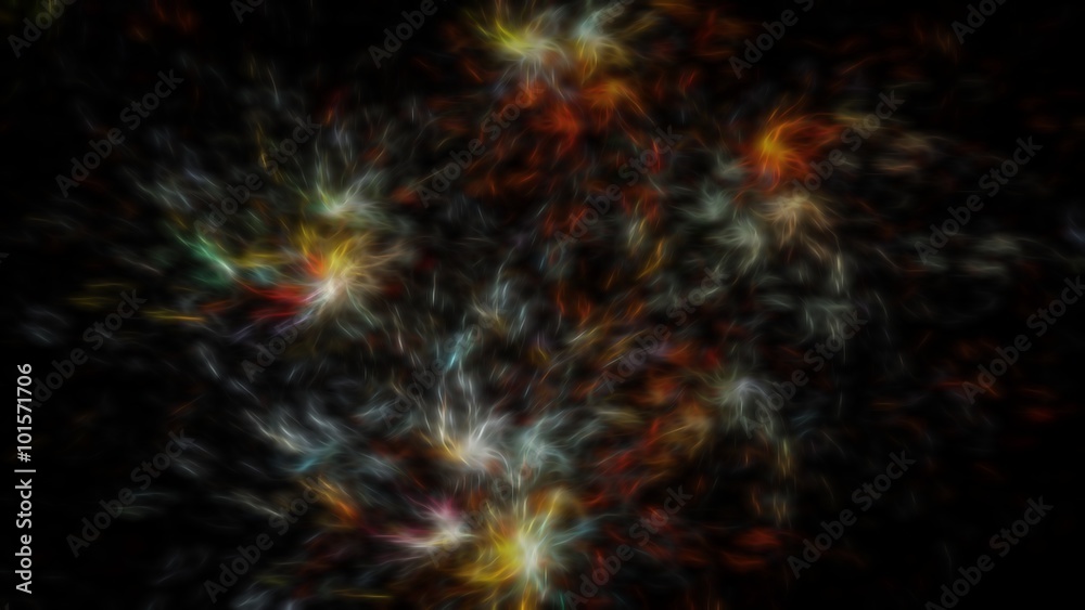 Bundles of energy with flashes Bundles of energy with flashes