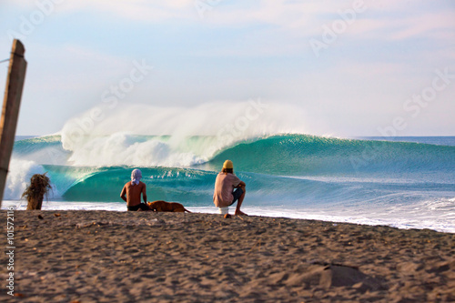 Big Waves breaking, big swell in Mexico photo