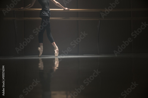 Ballet dancer's body