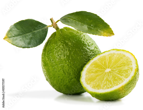 lime with half of lime