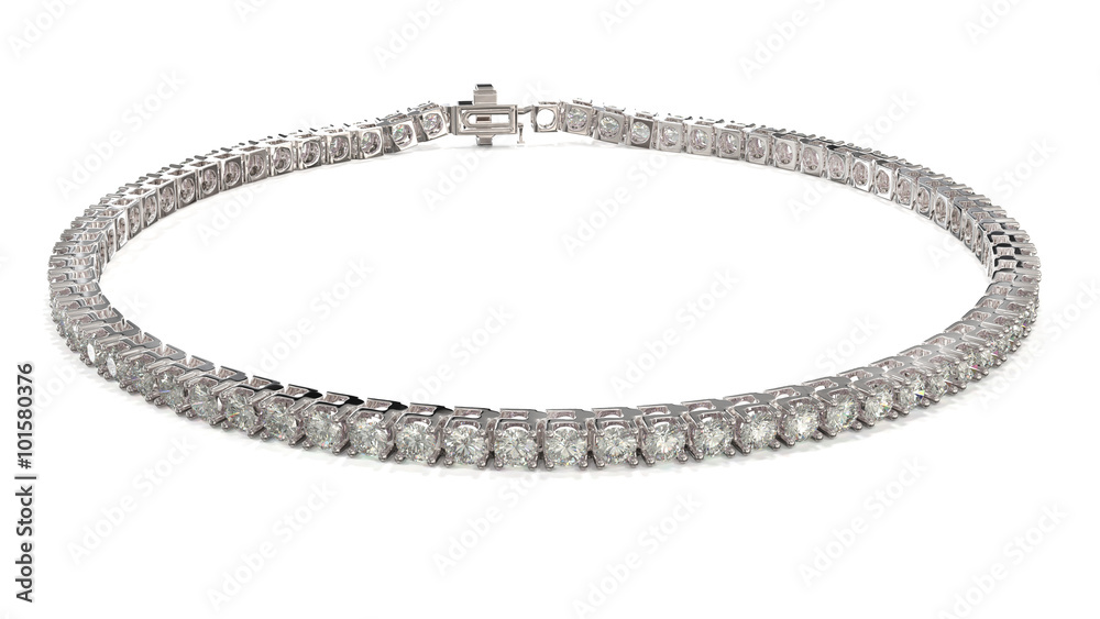 Φωτογραφία Diamond tennis bracelet