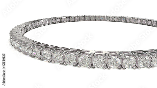 Fotografija Diamond tennis bracelet