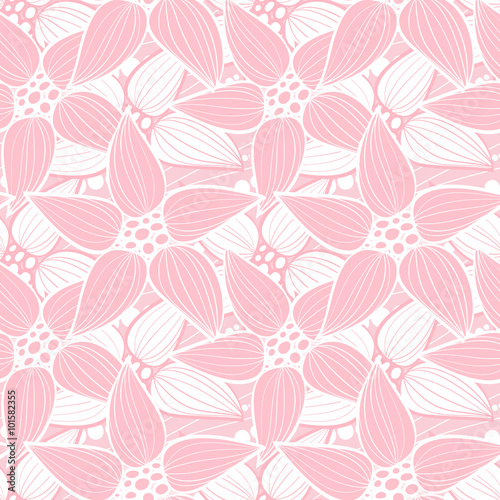 Flowers seamless background of the lines. Vector © tinkerfrost