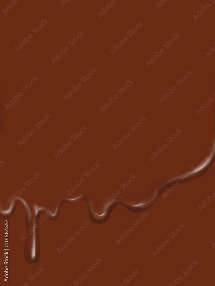 Melted chocolate Melted chocolate