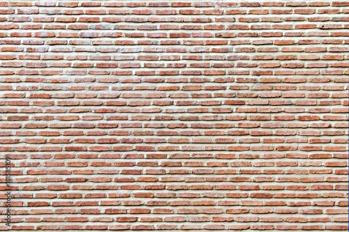 The surface of a long thin bricks
