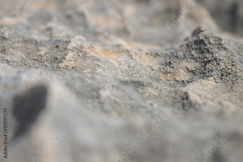 Rocks with blurred background