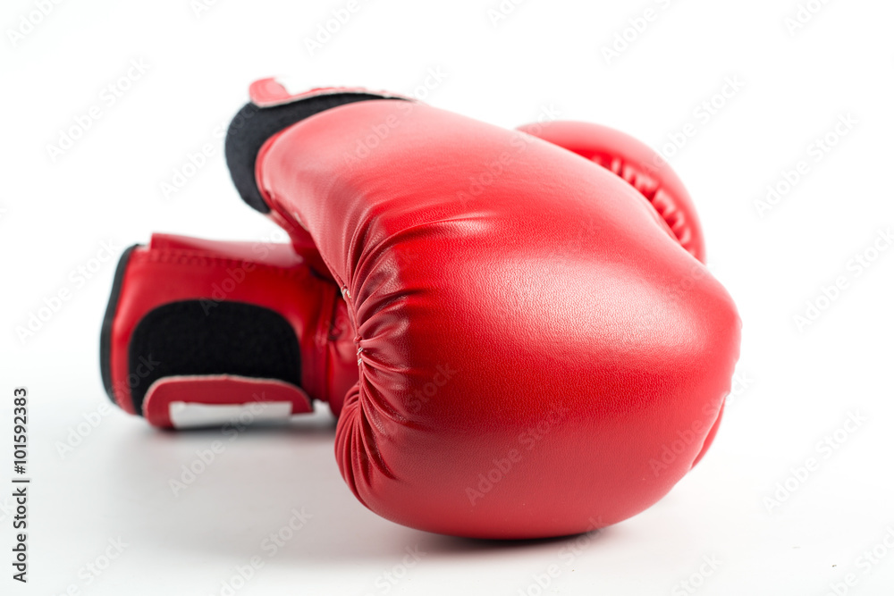 .Boxing gloves isolated