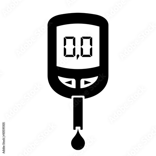 Glucose meter icon