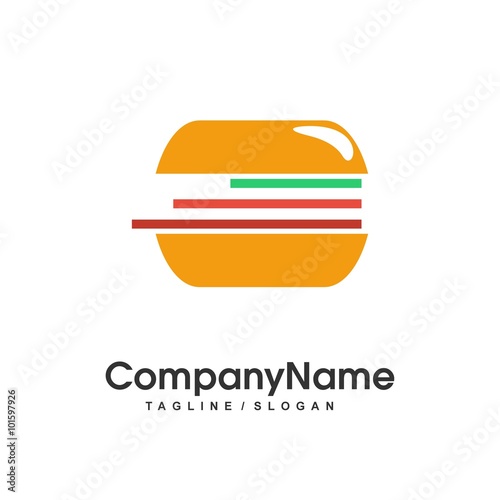 fast food logo icon Vector 