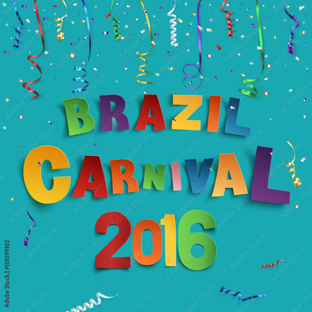 Brazil carnival background.