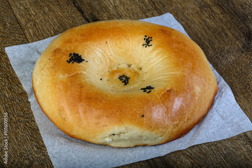 Uzbek bread photo