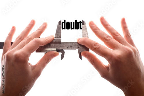 Less doubt metaphor