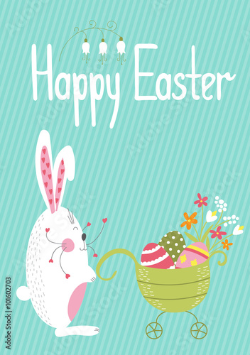 Easter card template