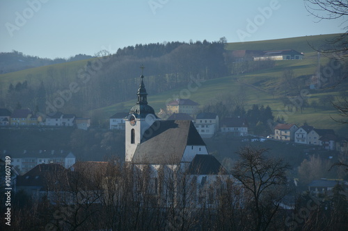 Steinbach an der Steyr, Fluss, Steyr, Steyrtal, Wehr, Dorf, Brücke, Kirche