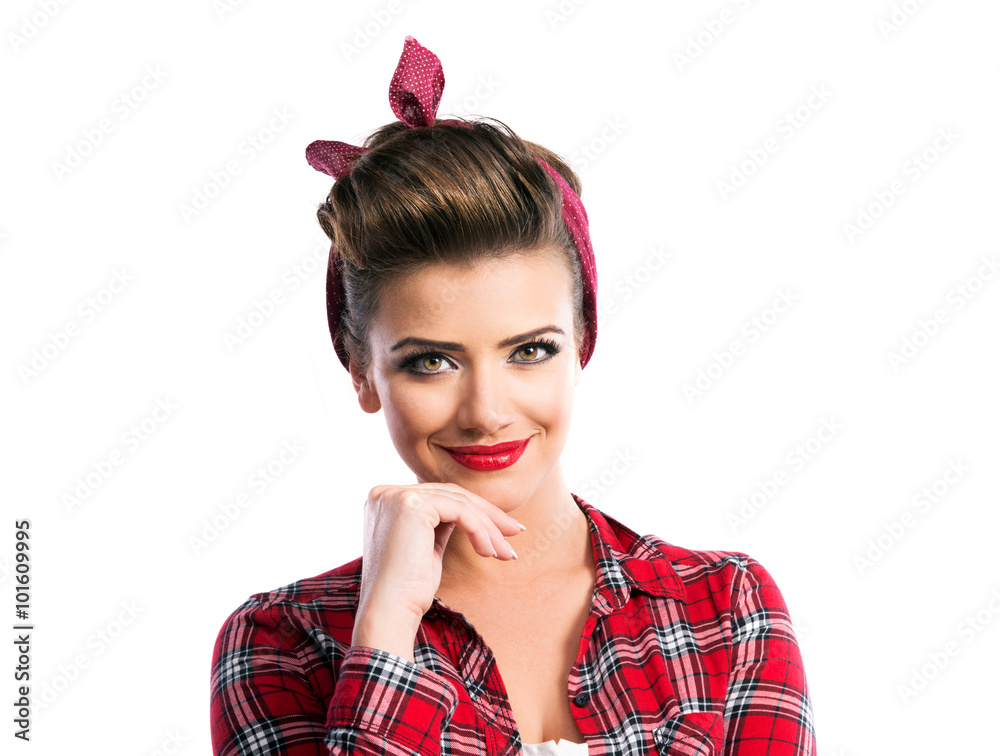 Beautiful young woman Beautiful young woman