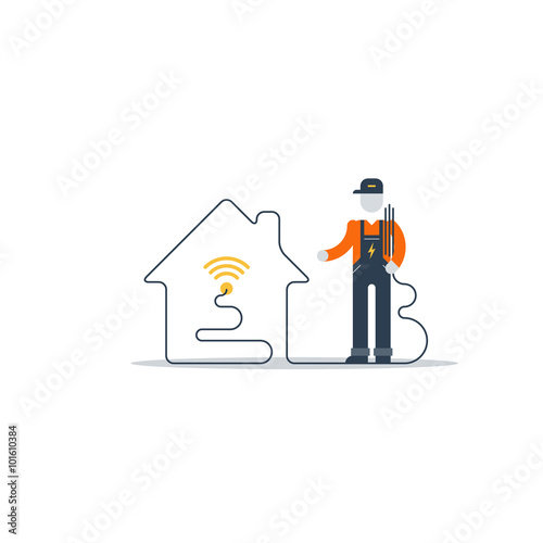 Internet connection support team