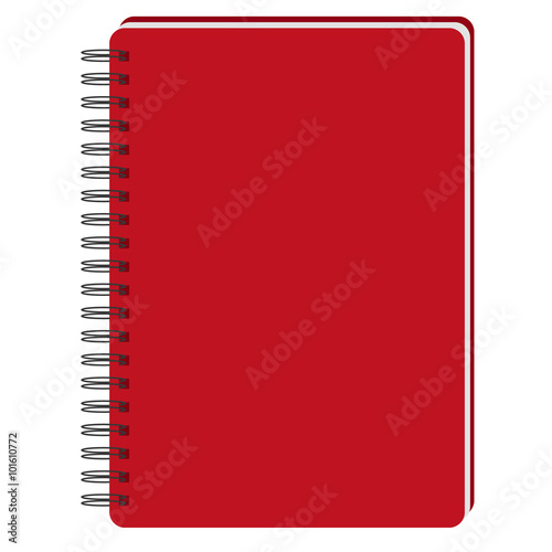 Red notebook