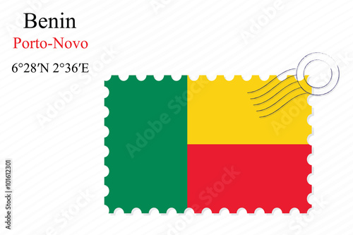 benin stamp design
