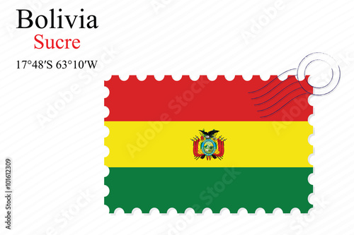 bolivia stamp design