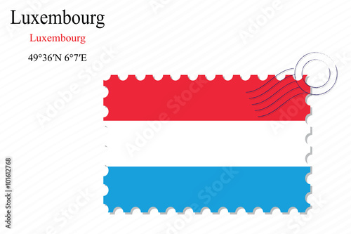 luxembourg stamp design