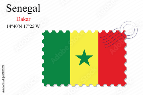 senegal stamp design