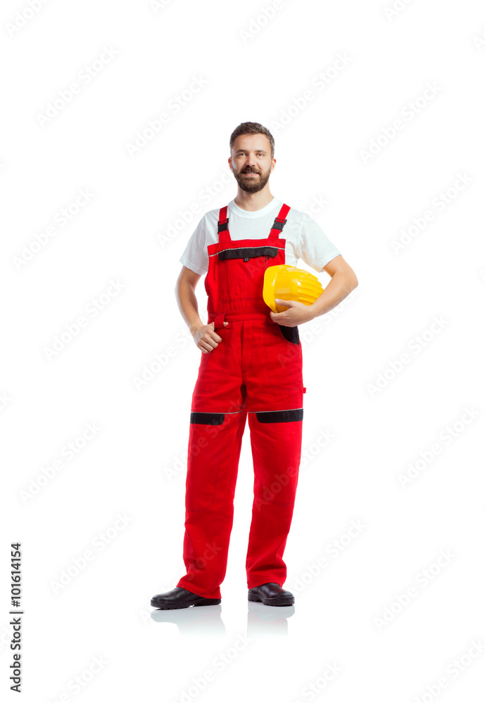 Young handsome worker Young handsome worker
