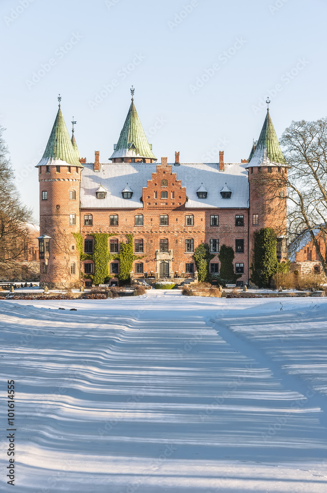 Trolleholm Castle in Winter