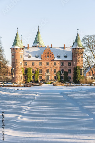 Trolleholm Castle in Winter © Antony McAulay