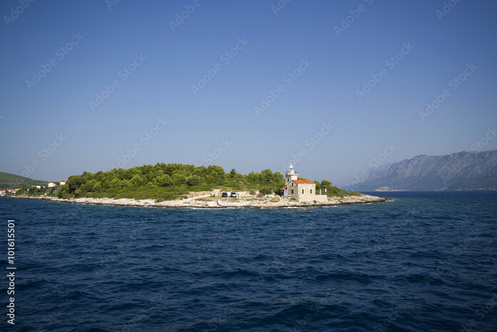 Lighthouse in Sucuraj, Hvar island