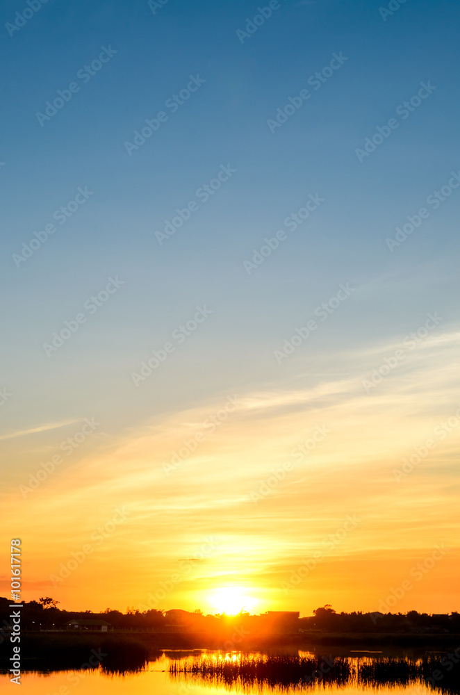 sunset background