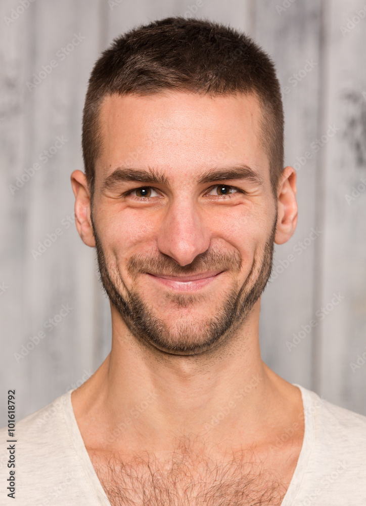 Fototapeta premium Model man posing