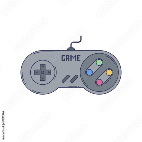 Art Flat Game pad