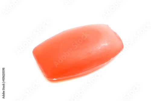 piece of red soap