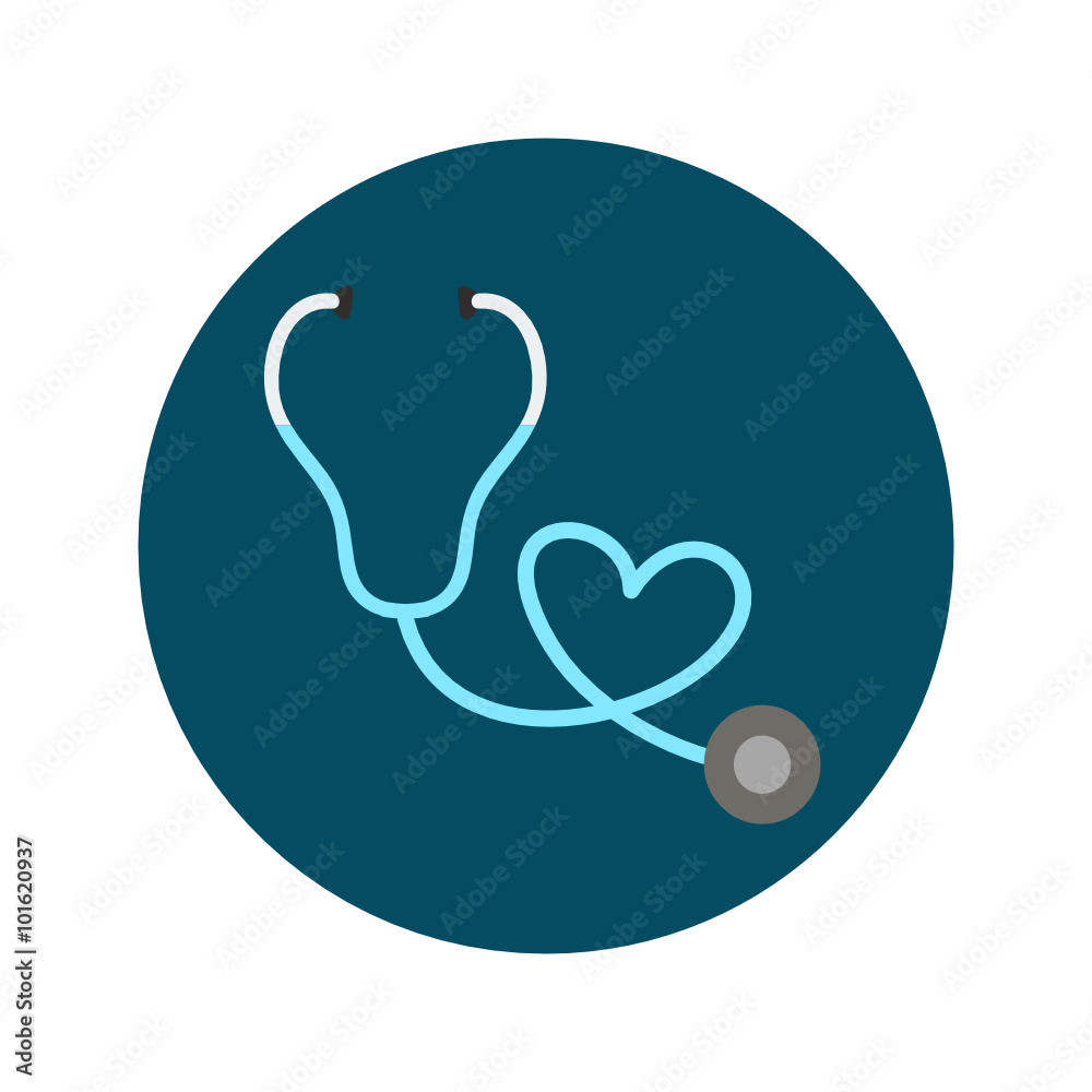Medical - Circle Icon. Modern Design Flat Style Icon Medical - Circle Icon. Modern Design Flat Style Icon