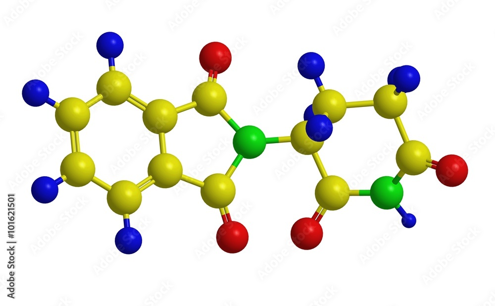 Thalidomide (Immunoprin) - molecular structure