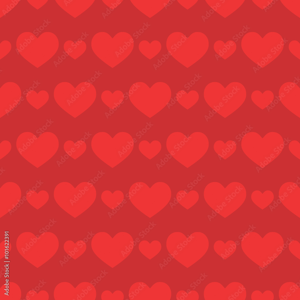 Seamless Valentine Heart Pattern