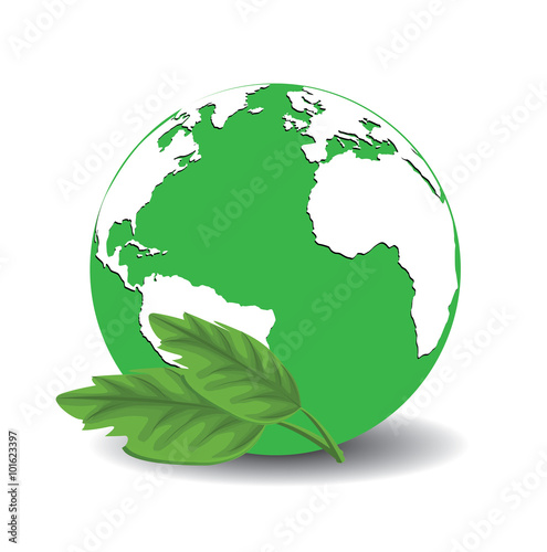 green icon earth
