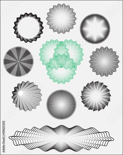 bank note patterns