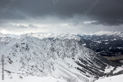 Bergwelt im Winter