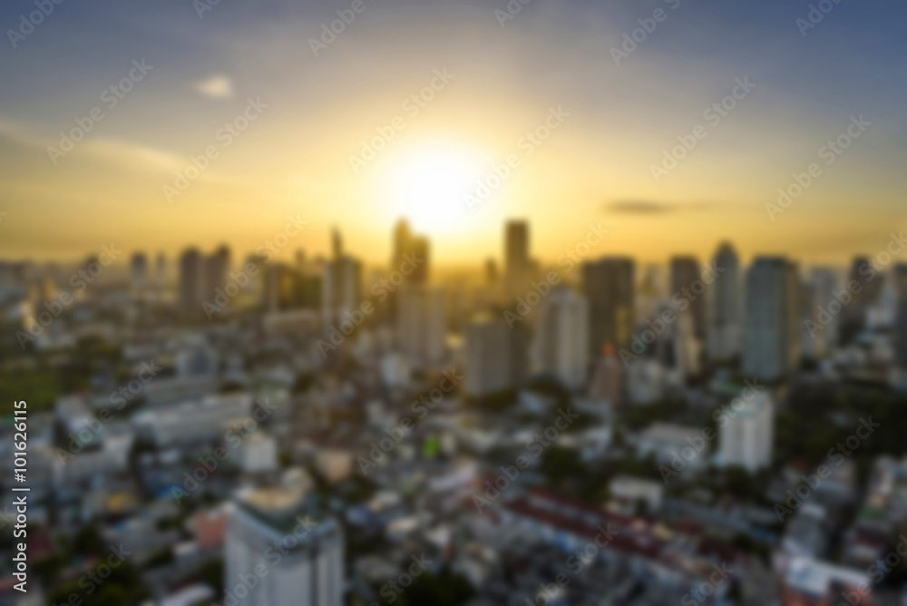 Blurred abstract city background .blur construction structure backgrounds concept.