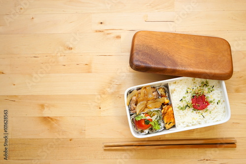 手づくりのお弁当 愛妻弁当 健康 オーガニック Home Cooked Lunch Box Stock Photo Adobe Stock