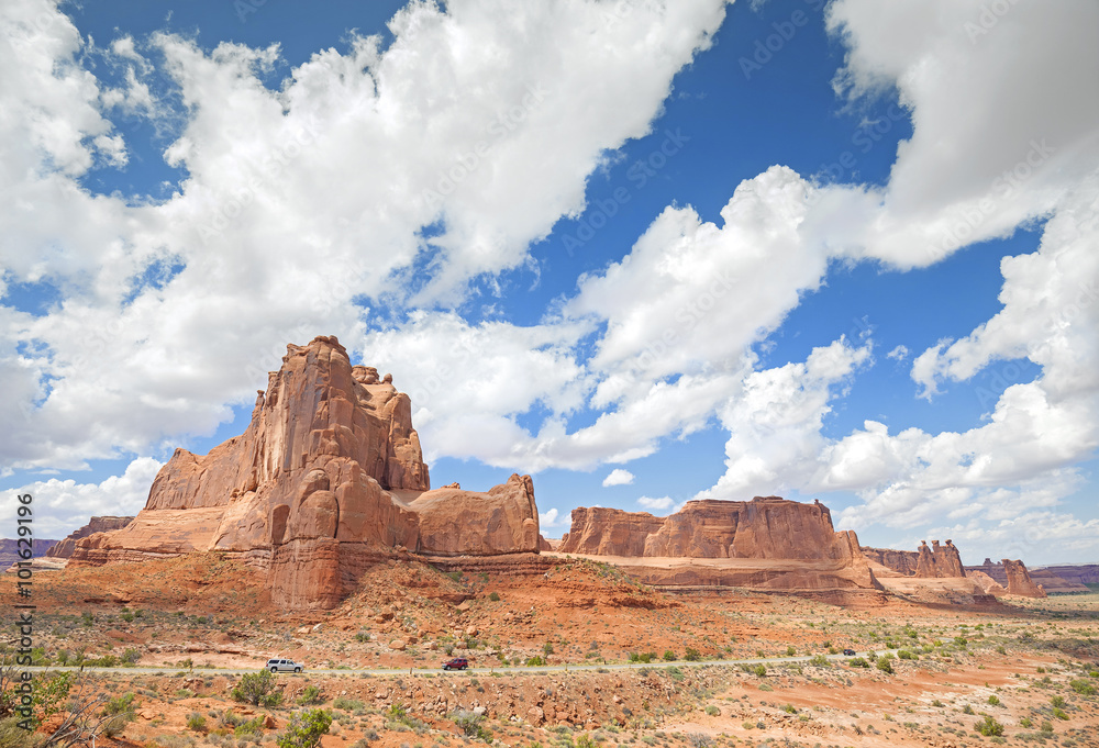 Rock formations in Canyonlands National Park, Utah, USA